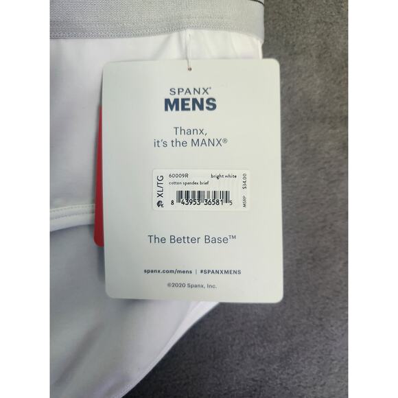 Spanx Men's Cotton Spandex Blend - Set of 3 - Size X-Large - NWT - Picture 6 of 6